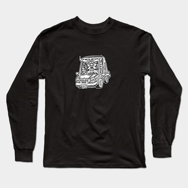 Speed Demon Long Sleeve T-Shirt by Hundredhands